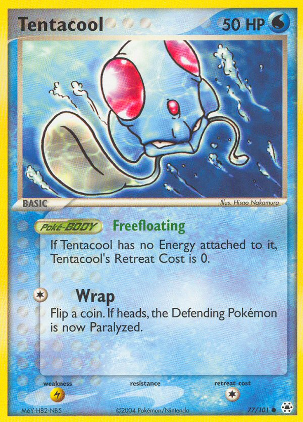 Tentacool (77/101) [EX: Hidden Legends] | Event Horizon Hobbies CA