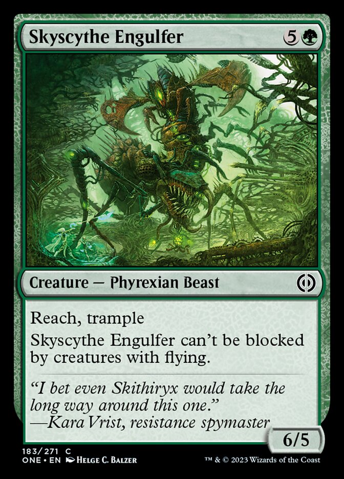 Skyscythe Engulfer [Phyrexia: All Will Be One] | Event Horizon Hobbies CA