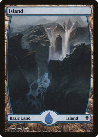 Island (235) - Full Art [Zendikar] | Event Horizon Hobbies CA