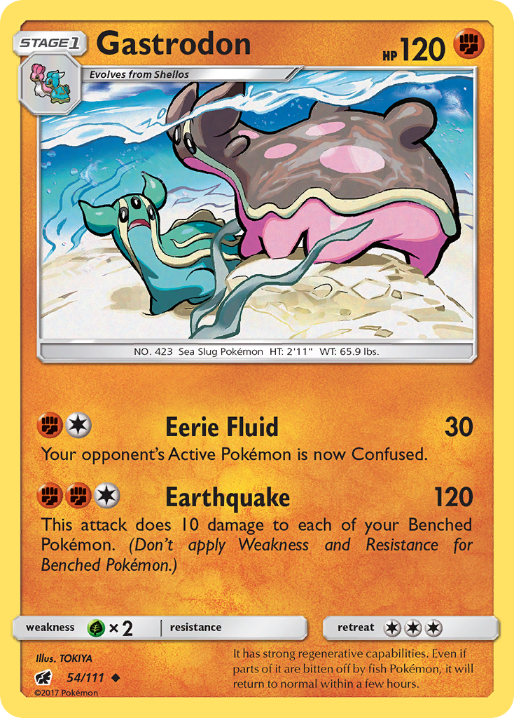 Gastrodon (54/111) [Sun & Moon: Crimson Invasion] | Event Horizon Hobbies CA