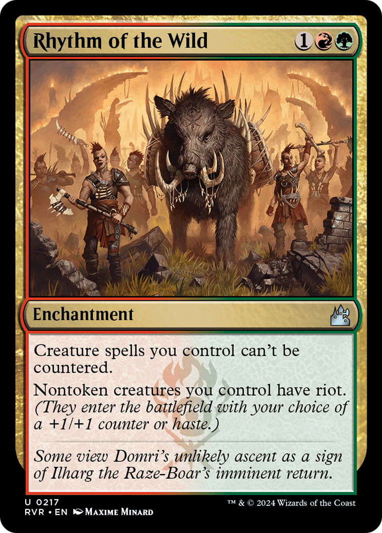 Rhythm of the Wild [Ravnica Remastered] | Event Horizon Hobbies CA