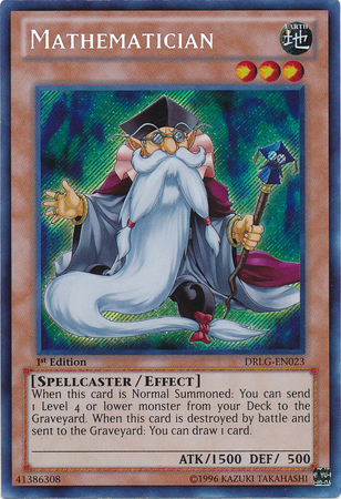 Mathematician [DRLG-EN023] Secret Rare | Event Horizon Hobbies CA