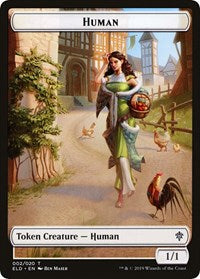 Human Double-sided Token (Challenger 2020) [Unique and Miscellaneous Promos] | Event Horizon Hobbies CA