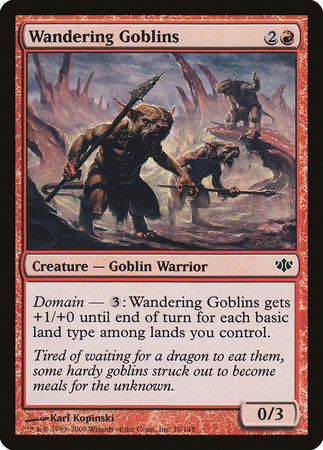 Wandering Goblins [Conflux] | Event Horizon Hobbies CA