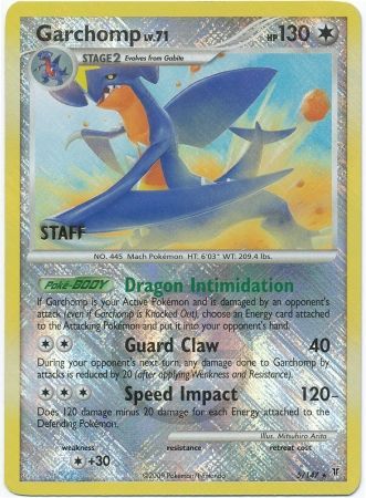 Garchomp (5/147) (Championship Promo Staff) [Platinum: Supreme Victors] | Event Horizon Hobbies CA