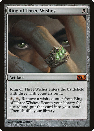 Ring of Three Wishes [Magic 2014] | Event Horizon Hobbies CA