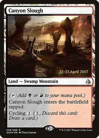 Canyon Slough [Amonkhet Promos]