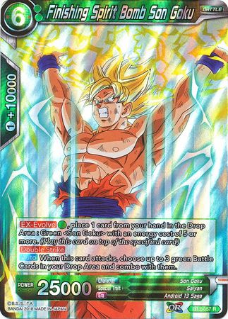 Finishing Spirit Bomb Son Goku (BT3-057) [Cross Worlds] | Event Horizon Hobbies CA