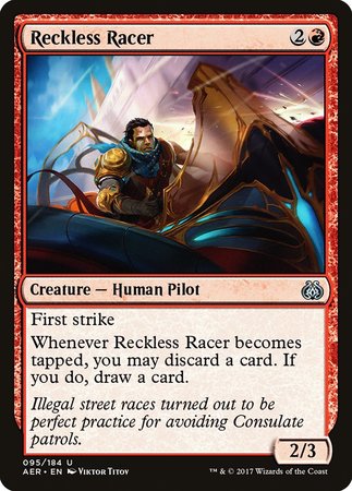 Reckless Racer [Aether Revolt] | Event Horizon Hobbies CA