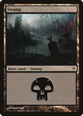 Swamp (37) [Duel Decks: Sorin vs. Tibalt] | Event Horizon Hobbies CA