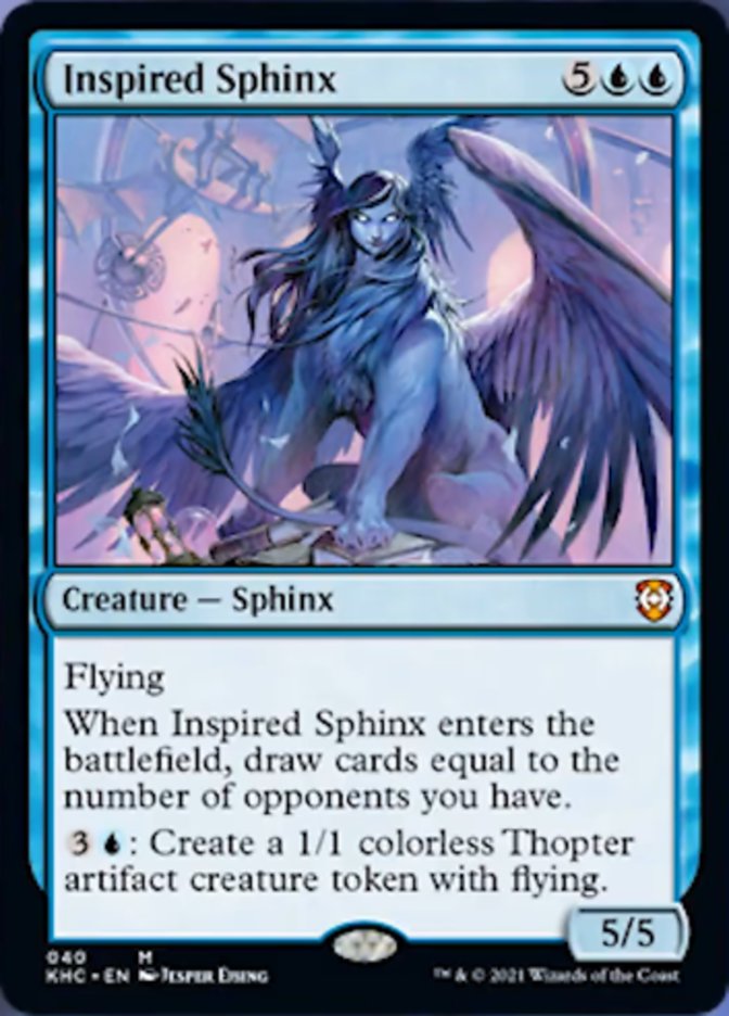 Inspired Sphinx [Kaldheim Commander] | Event Horizon Hobbies CA