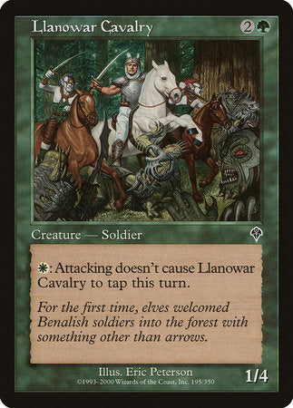 Llanowar Cavalry [Invasion] | Event Horizon Hobbies CA