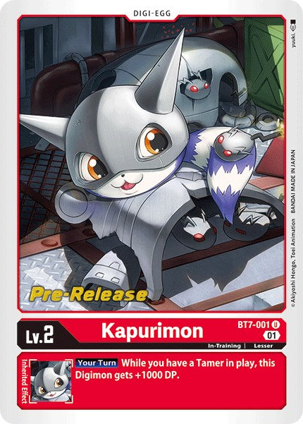 Kapurimon [BT7-001] [Next Adventure Pre-Release Cards] | Event Horizon Hobbies CA