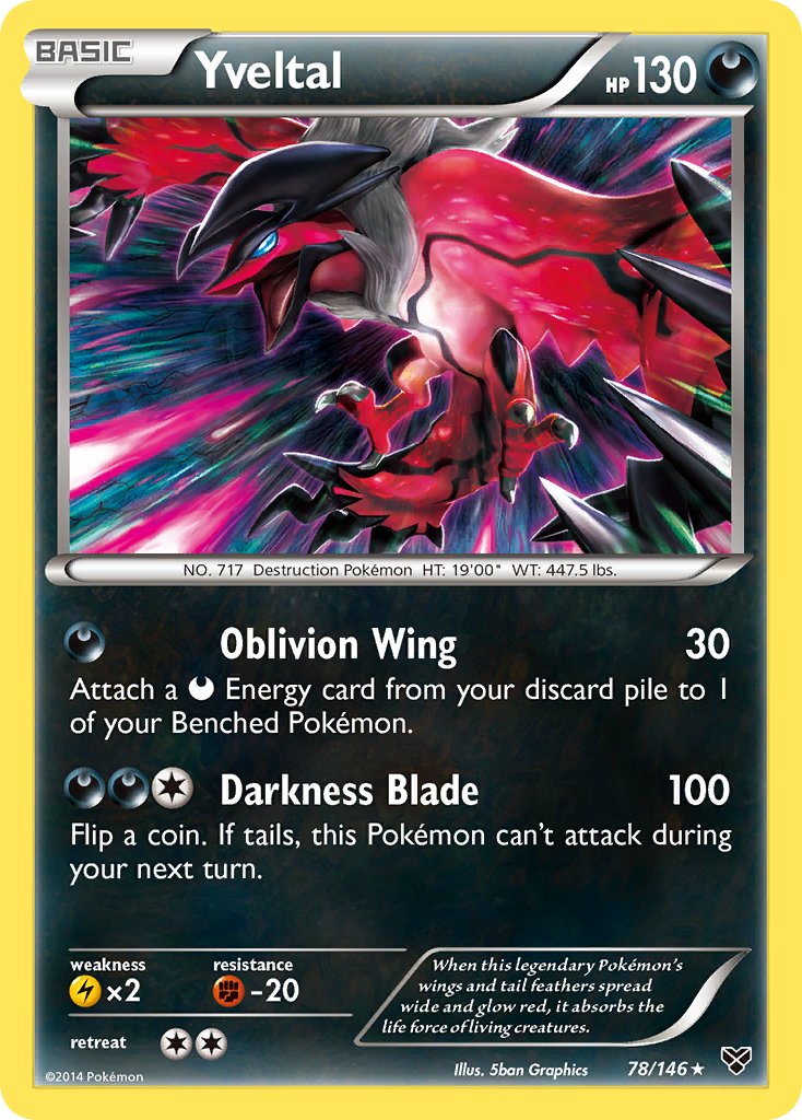 Yveltal (78/146) (Theme Deck Exclusive) [XY: Base Set] | Event Horizon Hobbies CA