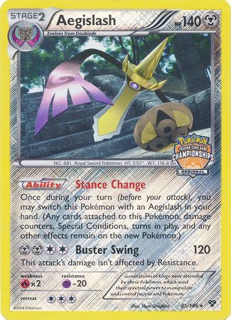 Aegislash (85/146) (Regional Championship Promo) [XY: Base Set] | Event Horizon Hobbies CA