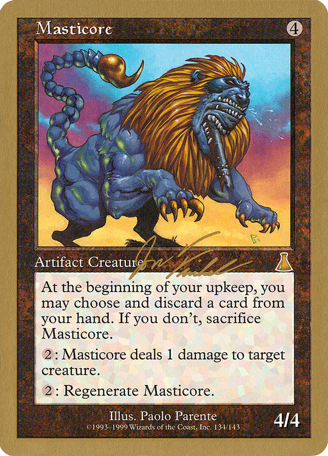 Masticore (Jon Finkel) [World Championship Decks 2000] | Event Horizon Hobbies CA