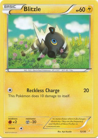 Blitzle (12/30) [XY: Trainer Kit 3 - Pikachu Libre] | Event Horizon Hobbies CA