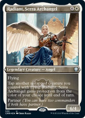 Radiant, Serra Archangel (Foil Etched) [Commander Legends] | Event Horizon Hobbies CA