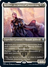 Rebbec, Architect of Ascension (Foil Etched) [Commander Legends]