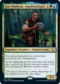 Gor Muldrak, Amphinologist [Commander Legends]