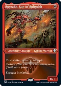 Rograkh, Son of Rohgahh (Foil Etched) [Commander Legends]