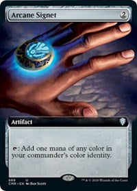 Arcane Signet (Extended Art) [Commander Legends] | Event Horizon Hobbies CA