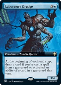 Laboratory Drudge (Extended Art) [Commander Legends]