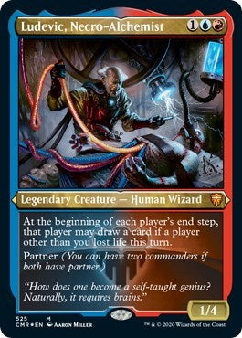 Ludevic, Necro-Alchemist (Foil Etched) [Commander Legends] | Event Horizon Hobbies CA