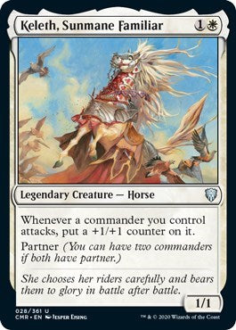 Keleth, Sunmane Familiar [Commander Legends]