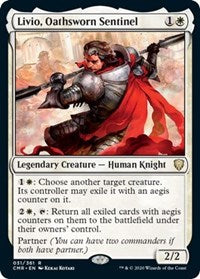 Livio, Oathsworn Sentinel [Commander Legends] | Event Horizon Hobbies CA