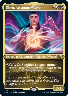 Ghen, Arcanum Weaver (Foil Etched) [Commander Legends] | Event Horizon Hobbies CA