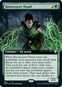 Rootweaver Druid (Extended Art) [Commander Legends]