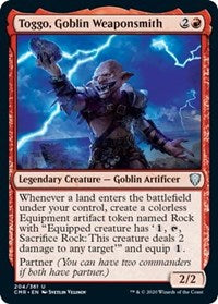 Toggo, Goblin Weaponsmith [Commander Legends]