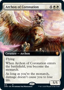 Archon of Coronation (Extended Art) [Commander Legends] | Event Horizon Hobbies CA