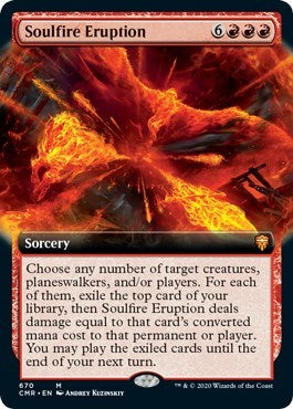 Soulfire Eruption (Extended Art) [Commander Legends] | Event Horizon Hobbies CA