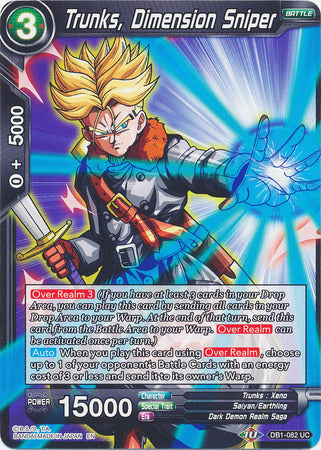 Trunks, Dimension Sniper (DB1-082) [Dragon Brawl] | Event Horizon Hobbies CA