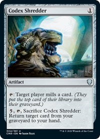 Codex Shredder [Commander Legends]