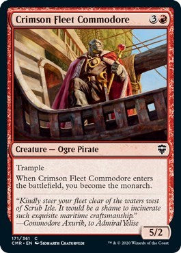 Crimson Fleet Commodore [Commander Legends]