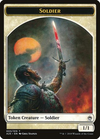 Soldier Token (003) [Masters 25 Tokens] | Event Horizon Hobbies CA