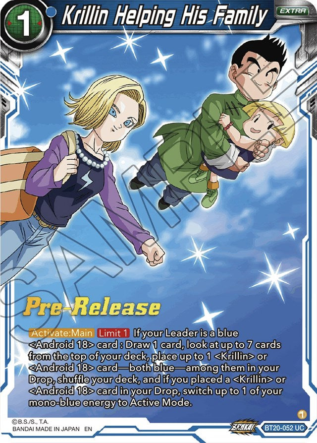 Krillin Helping His Family (BT20-052) [Power Absorbed Prerelease Promos] | Event Horizon Hobbies CA