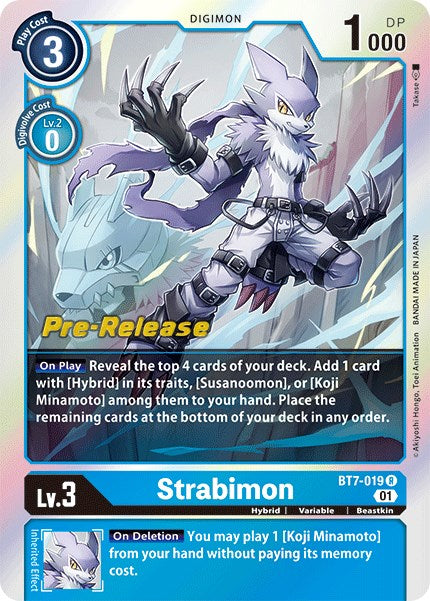 Strabimon [BT7-019] [Next Adventure Pre-Release Cards] | Event Horizon Hobbies CA