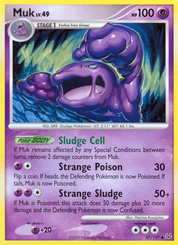 Muk (57/127) [Platinum: Base Set] | Event Horizon Hobbies CA