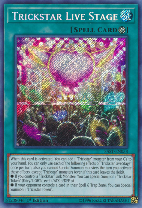 Trickstar Live Stage [SAST-EN058] Secret Rare | Event Horizon Hobbies CA