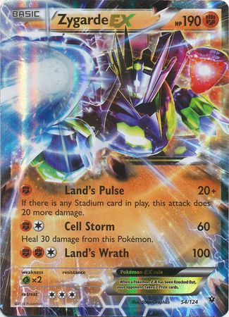 Zygarde EX (54/124) (Jumbo Card) [XY: Fates Collide] | Event Horizon Hobbies CA