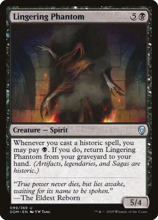 Lingering Phantom [Dominaria] | Event Horizon Hobbies CA