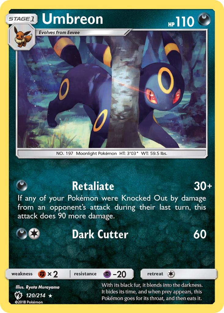 Umbreon (120/214) [Sun & Moon: Lost Thunder] | Event Horizon Hobbies CA