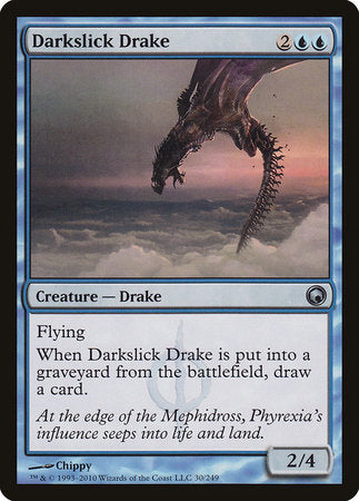 Darkslick Drake [Scars of Mirrodin] | Event Horizon Hobbies CA