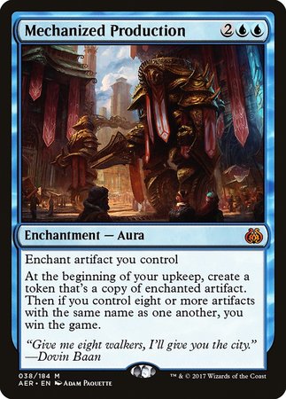 Mechanized Production [Aether Revolt] | Event Horizon Hobbies CA