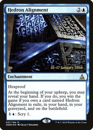 Hedron Alignment [Oath of the Gatewatch Promos] | Event Horizon Hobbies CA