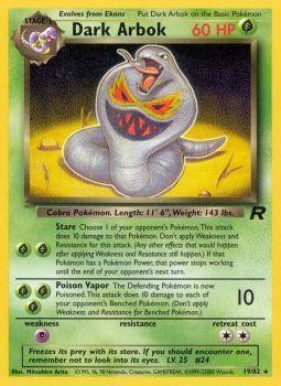 Dark Arbok (19/82) [Team Rocket Unlimited] | Event Horizon Hobbies CA